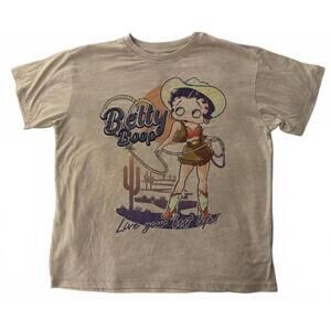 Vintage Betty Boop Graphic T-Shirt XL